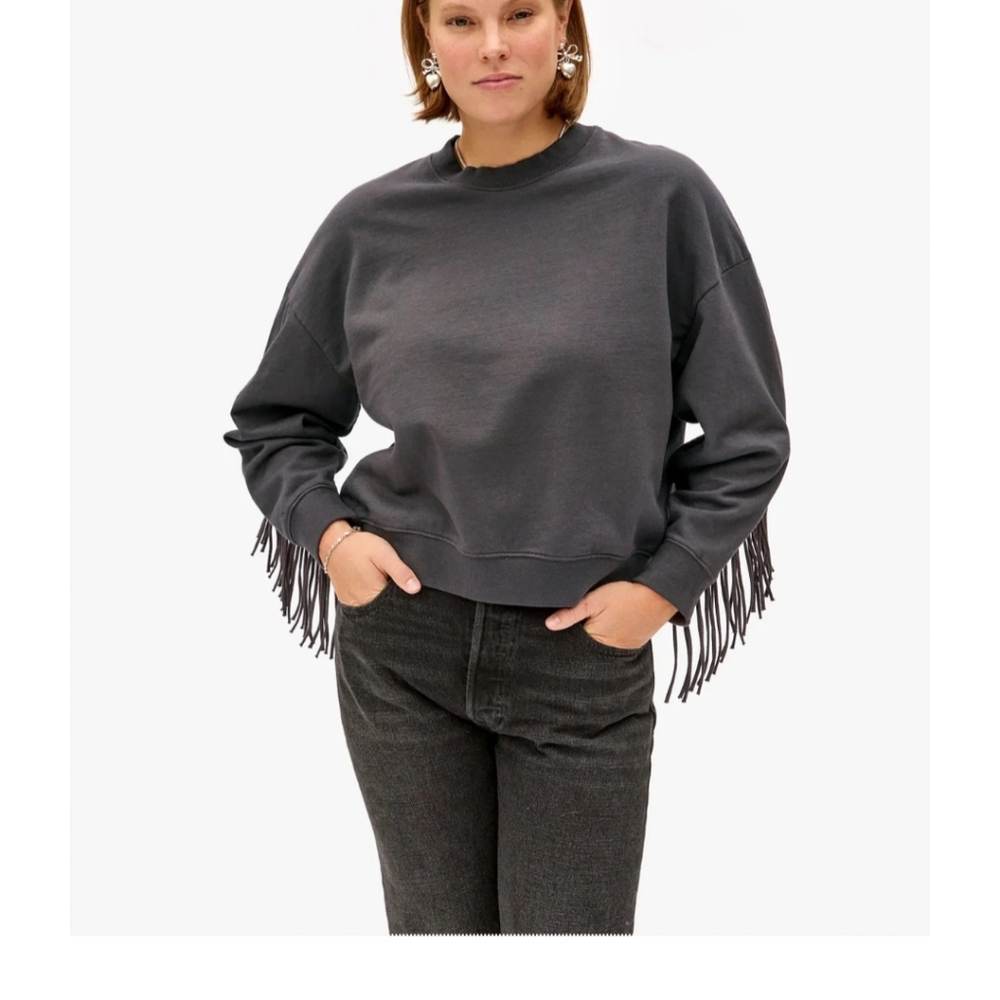 Clare V Black Sweatshirt